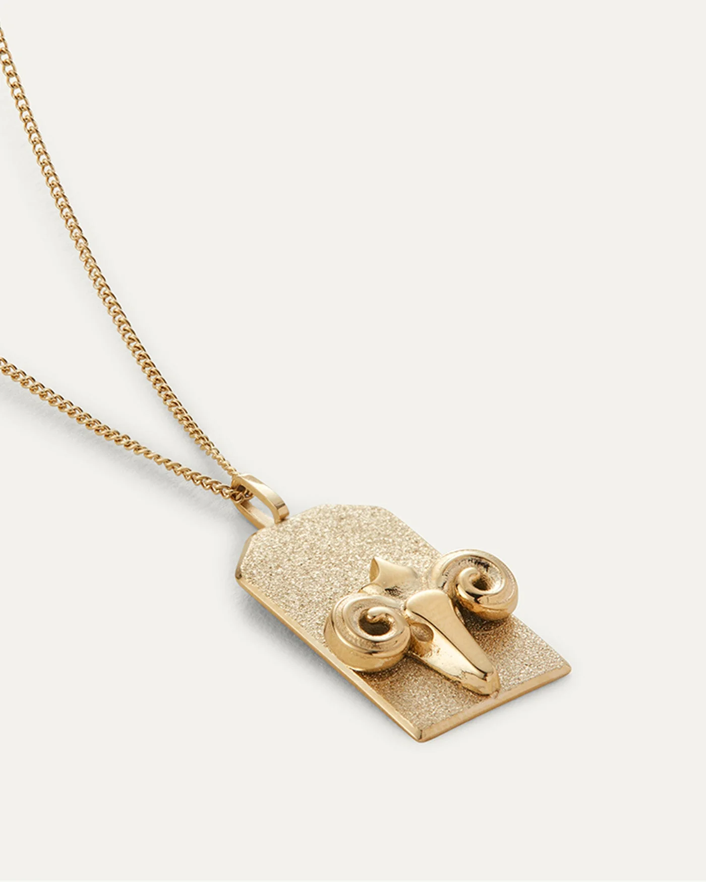 The Aries Zodiac Pendant Necklace - Image 3