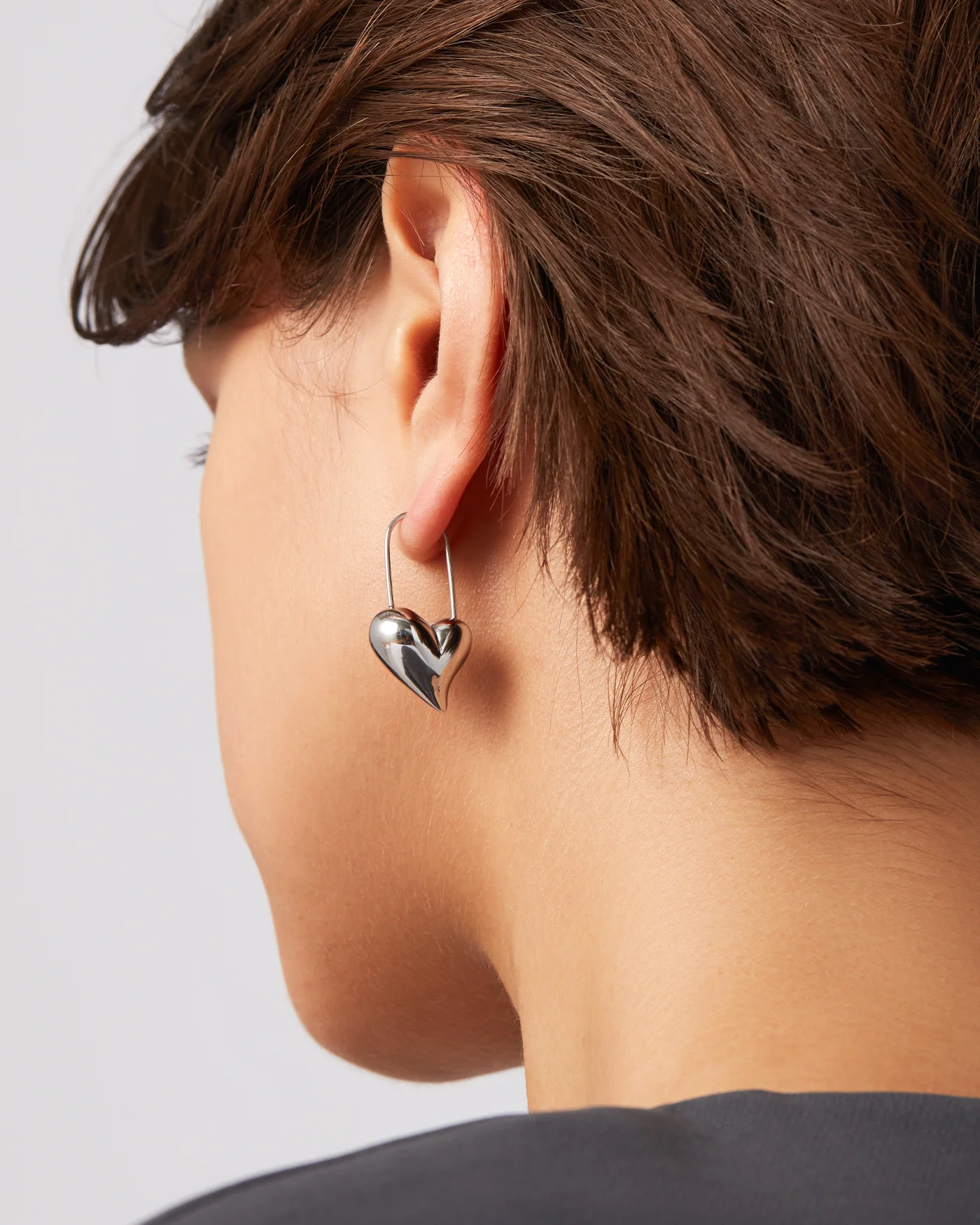 Celeste Heart Earrings - Image 4