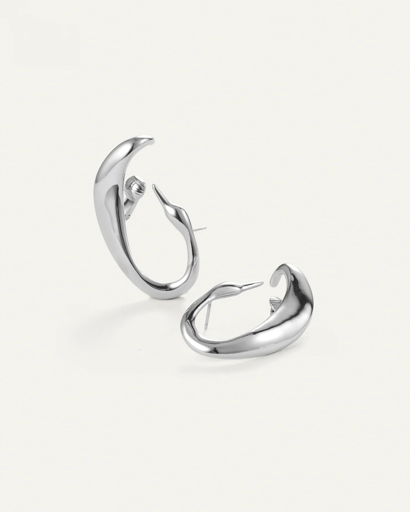 Egret Climber Earrings