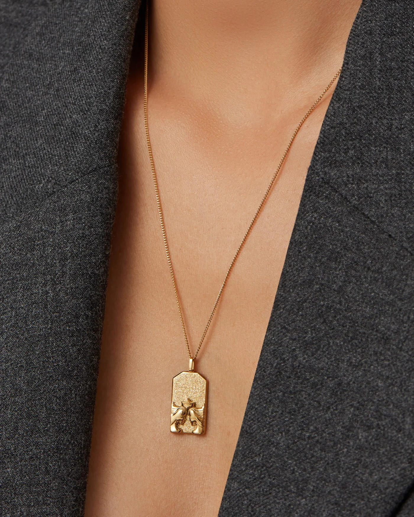 The Gemini Zodiac Pendant Necklace - Image 4