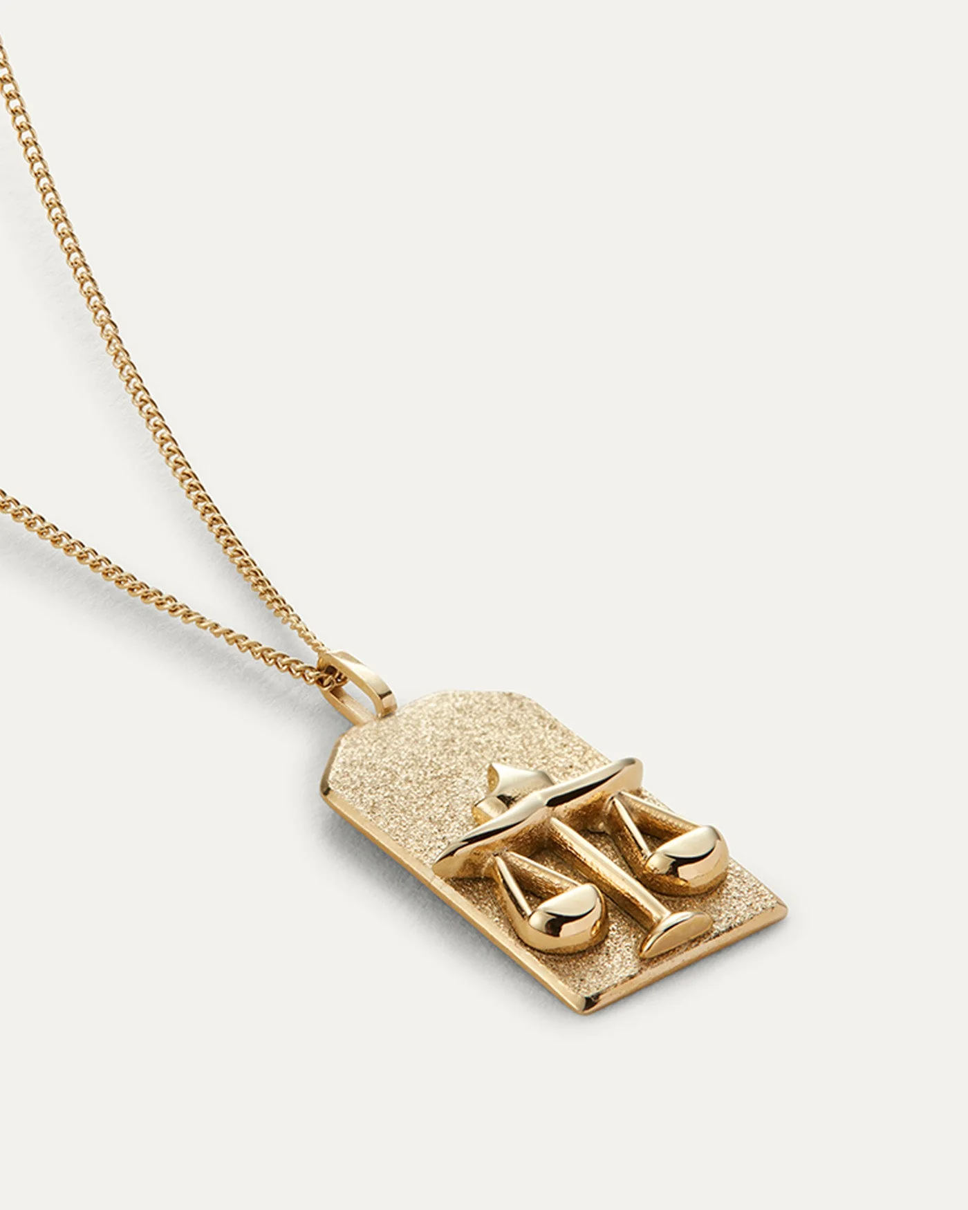 The Libra Zodiac Pendant Necklace - Image 3