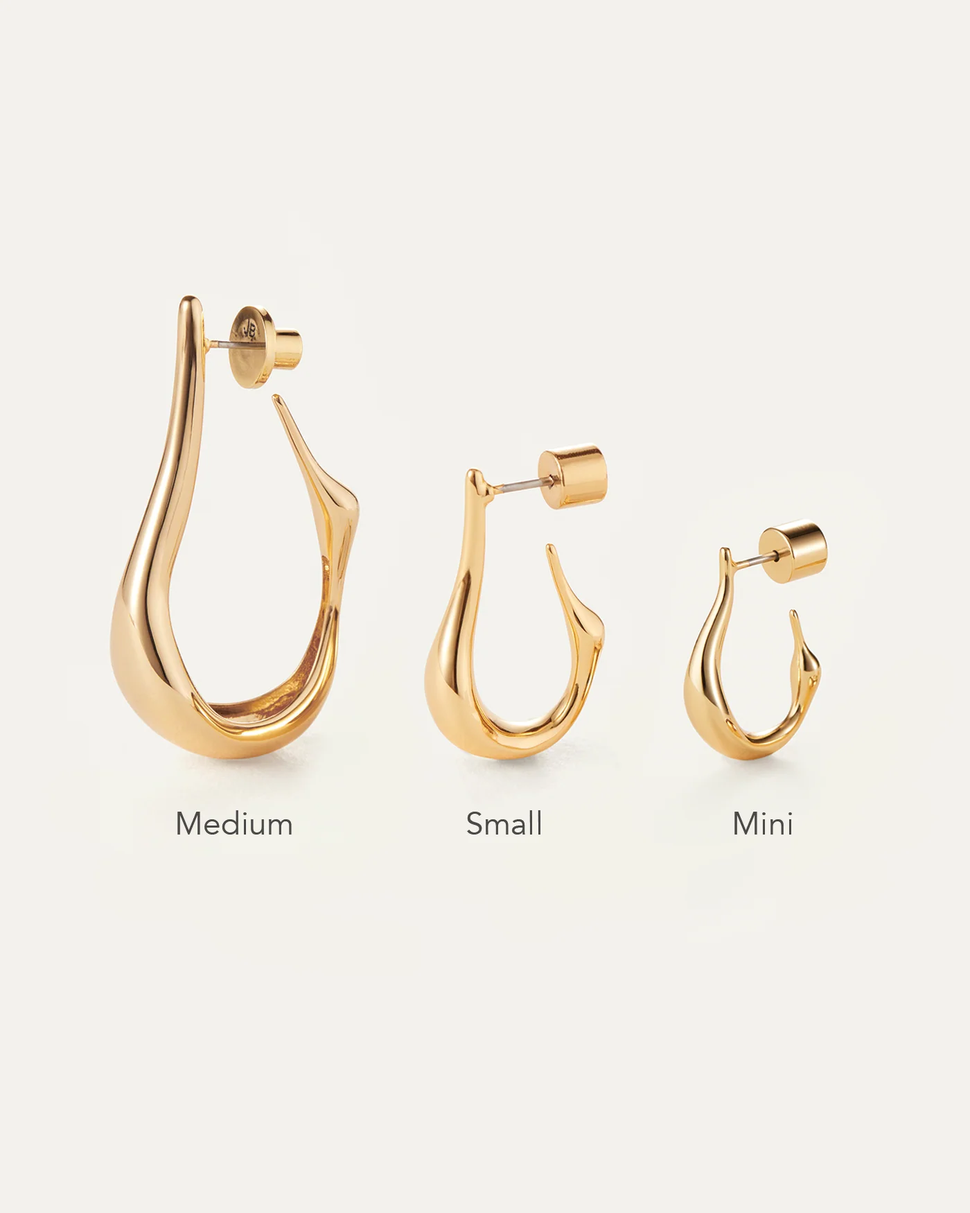 Mini Colette Hoop Earrings - Image 4