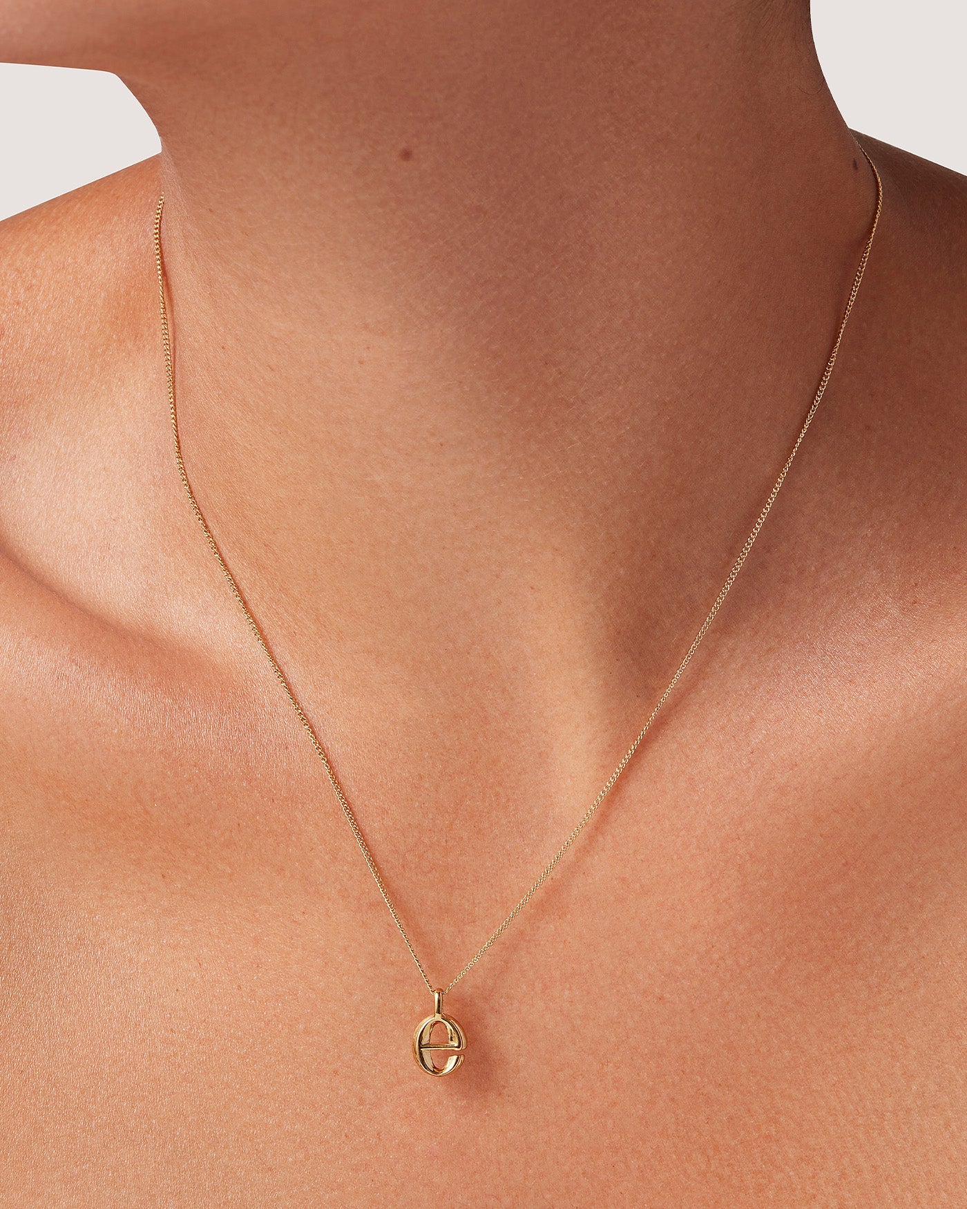 Monogram Necklace - E - Image 2