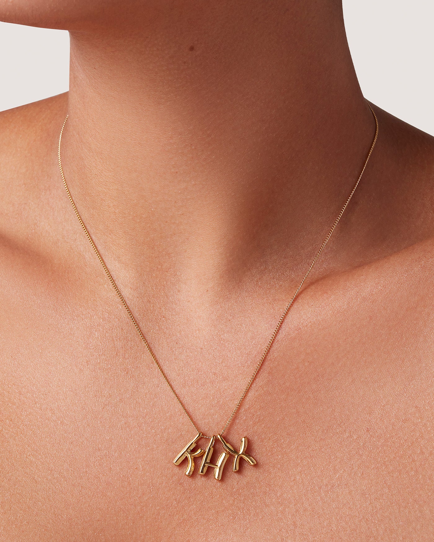 Monogram Necklace - H - Image 6