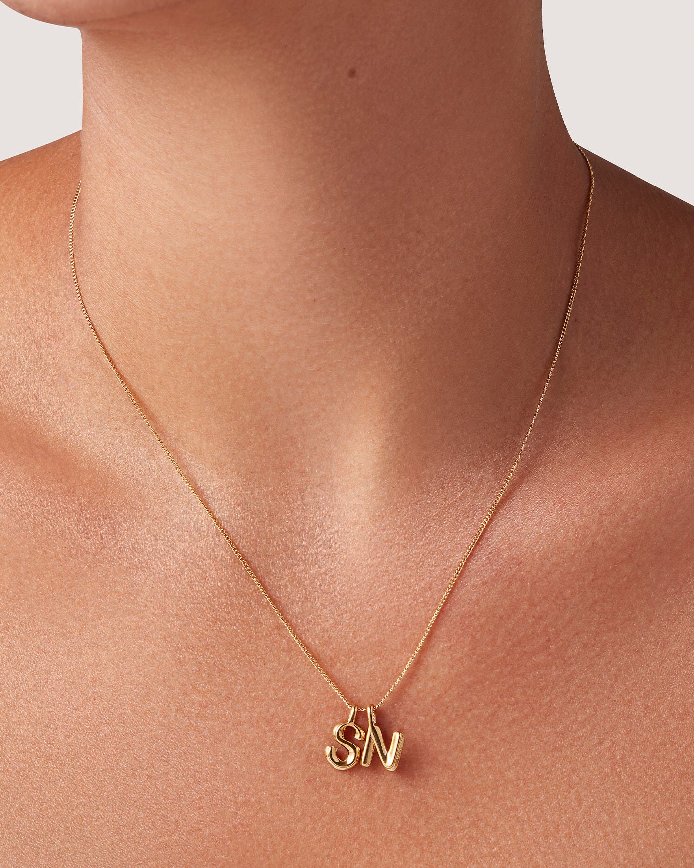 Monogram Necklace - N - Image 6
