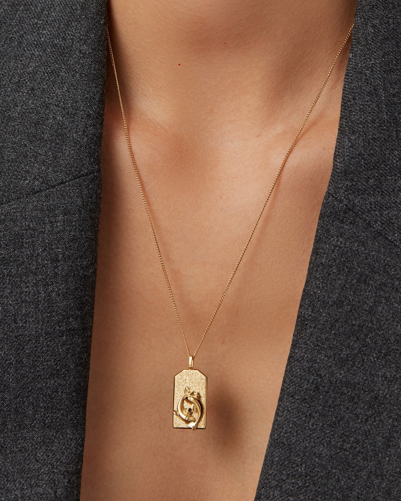 The Pisces Zodiac Pendant Necklace - Image 4
