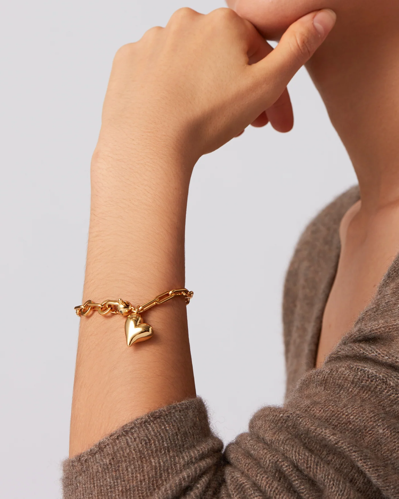 Puffy Heart Bracelet - Image 4