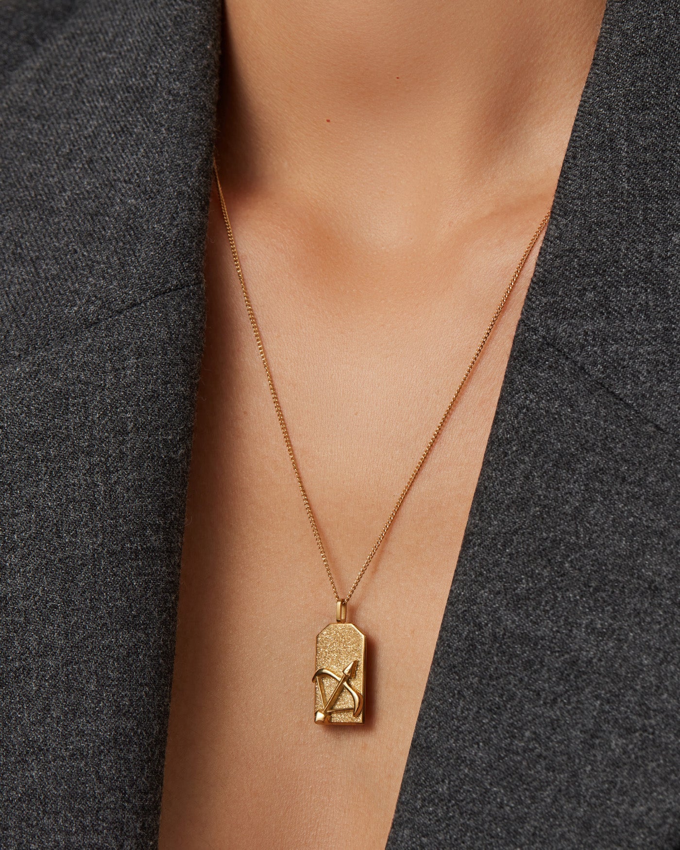 The Sagittarius Zodiac Pendant Necklace - Image 4