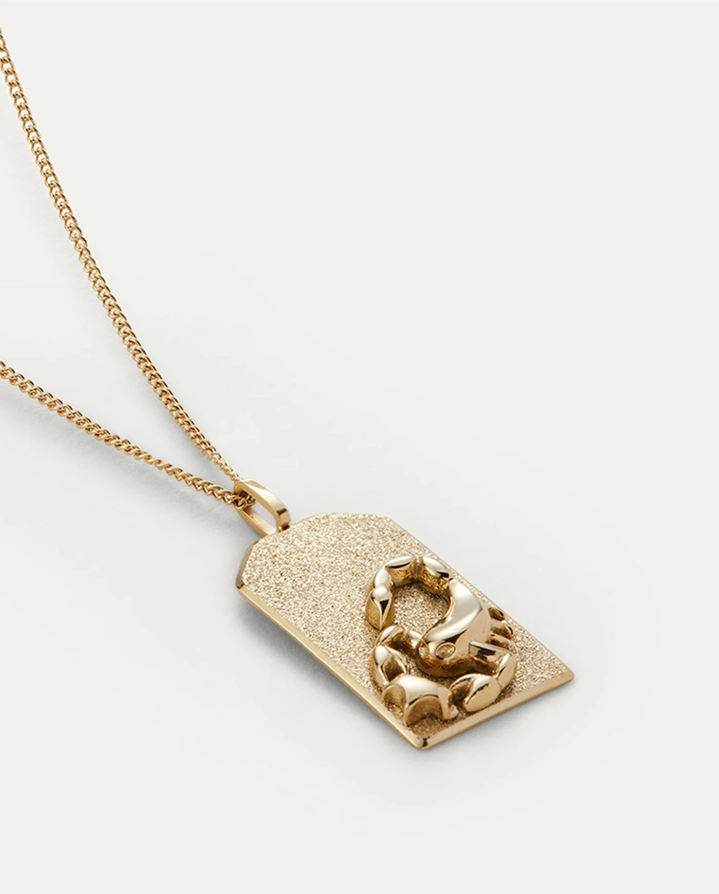 The Scorpio Zodiac Pendant Necklace - Image 3