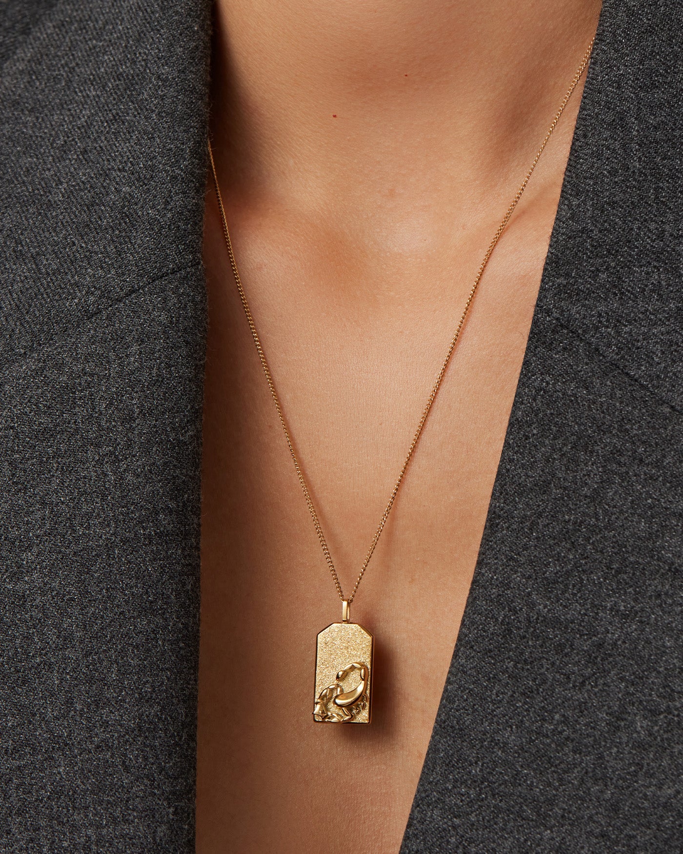 The Scorpio Zodiac Pendant Necklace - Image 4