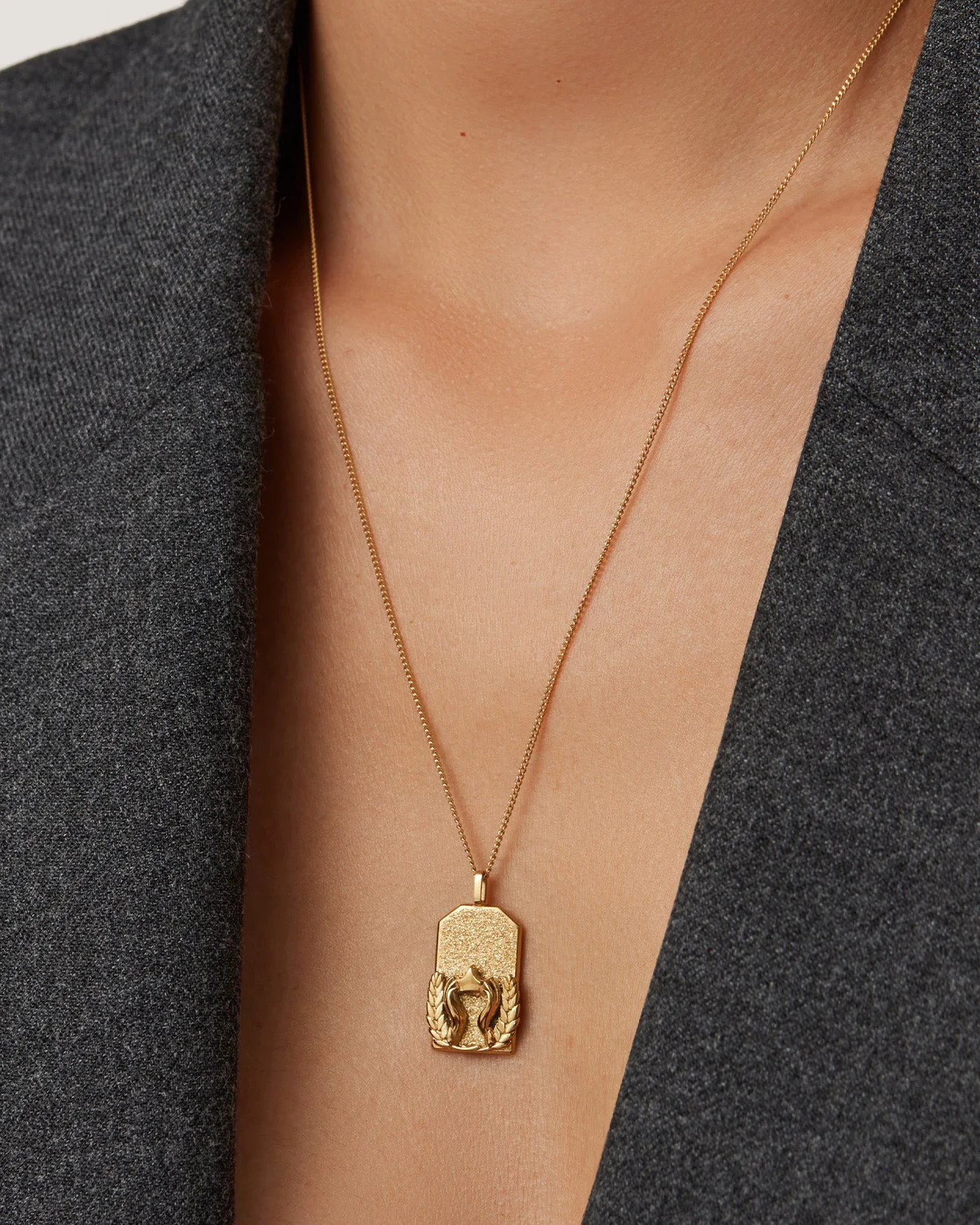 The Virgo Zodiac Pendant Necklace - Image 4